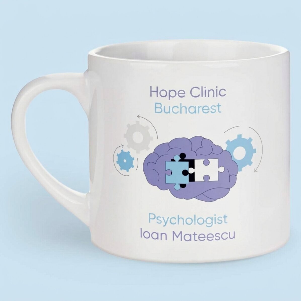 Tazza da caffè personalizzata con scritta - Psicologo