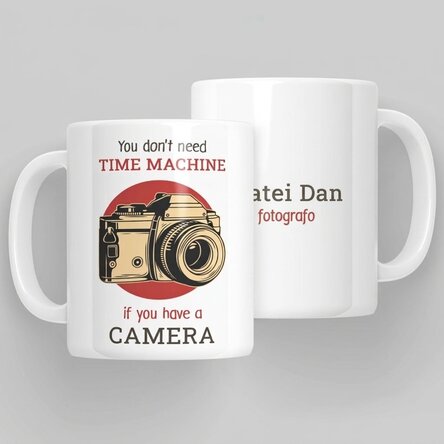 Tazza personalizzata con scritta - Fotografo