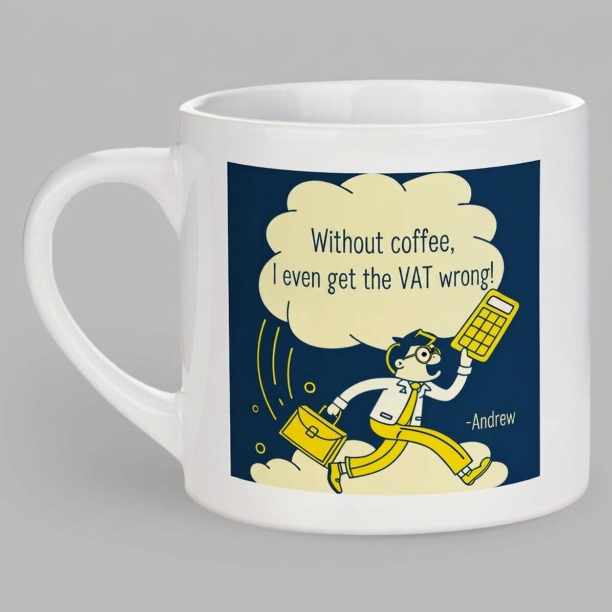 Tazza da caffè personalizzata con scritta - Contabile
