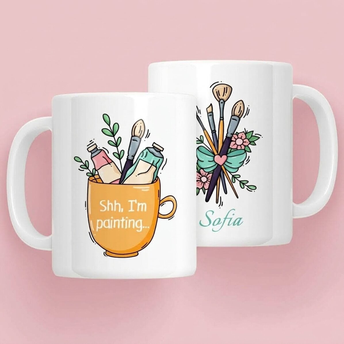 Tazza personalizzata con scritta - Artist