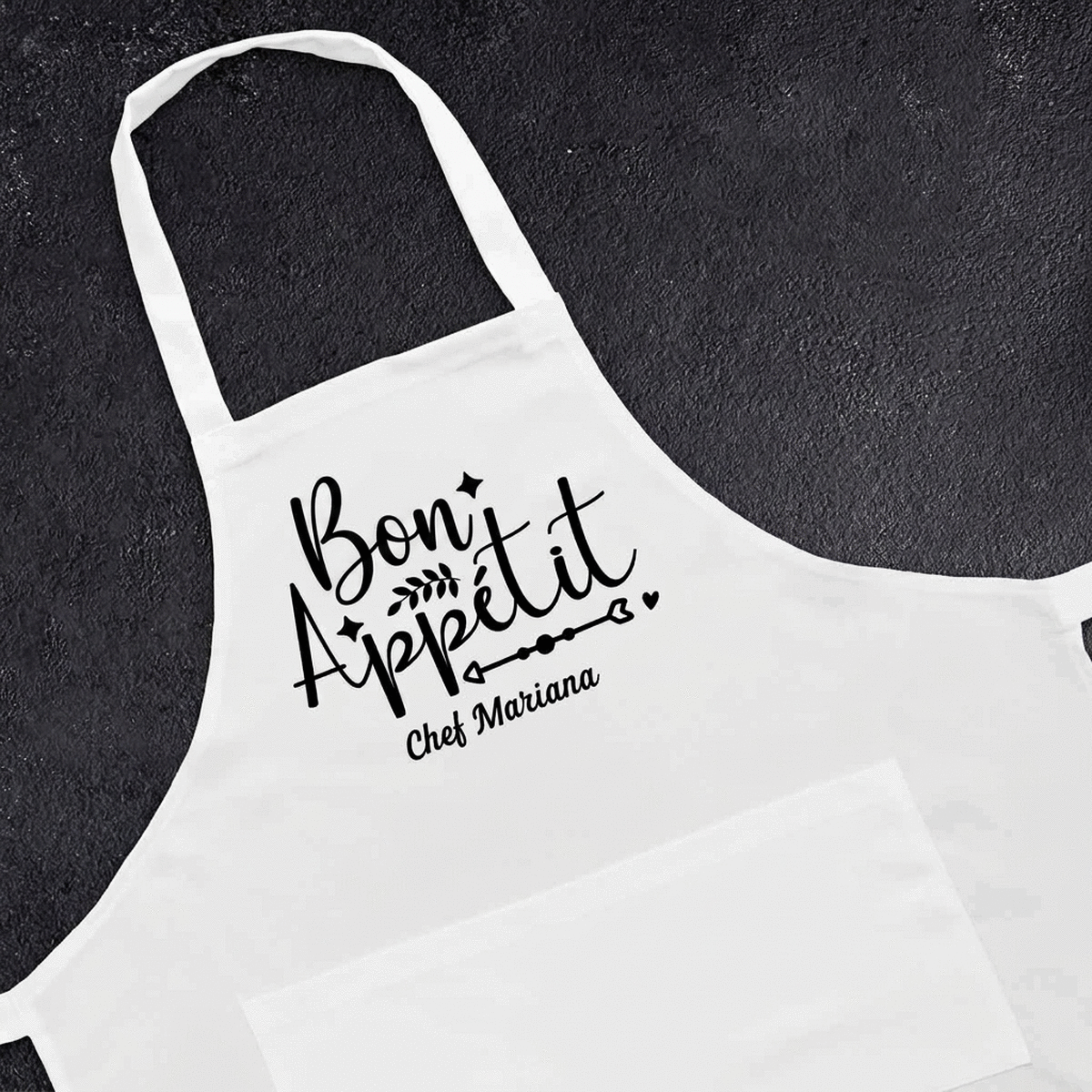 Set personalizzato con messaggio - Buon appetito