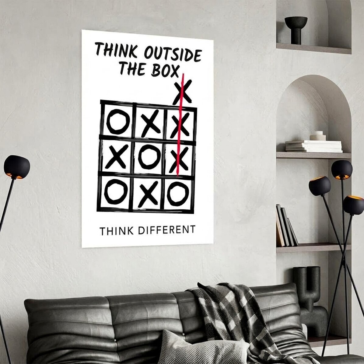 Poster “Think outside the box”