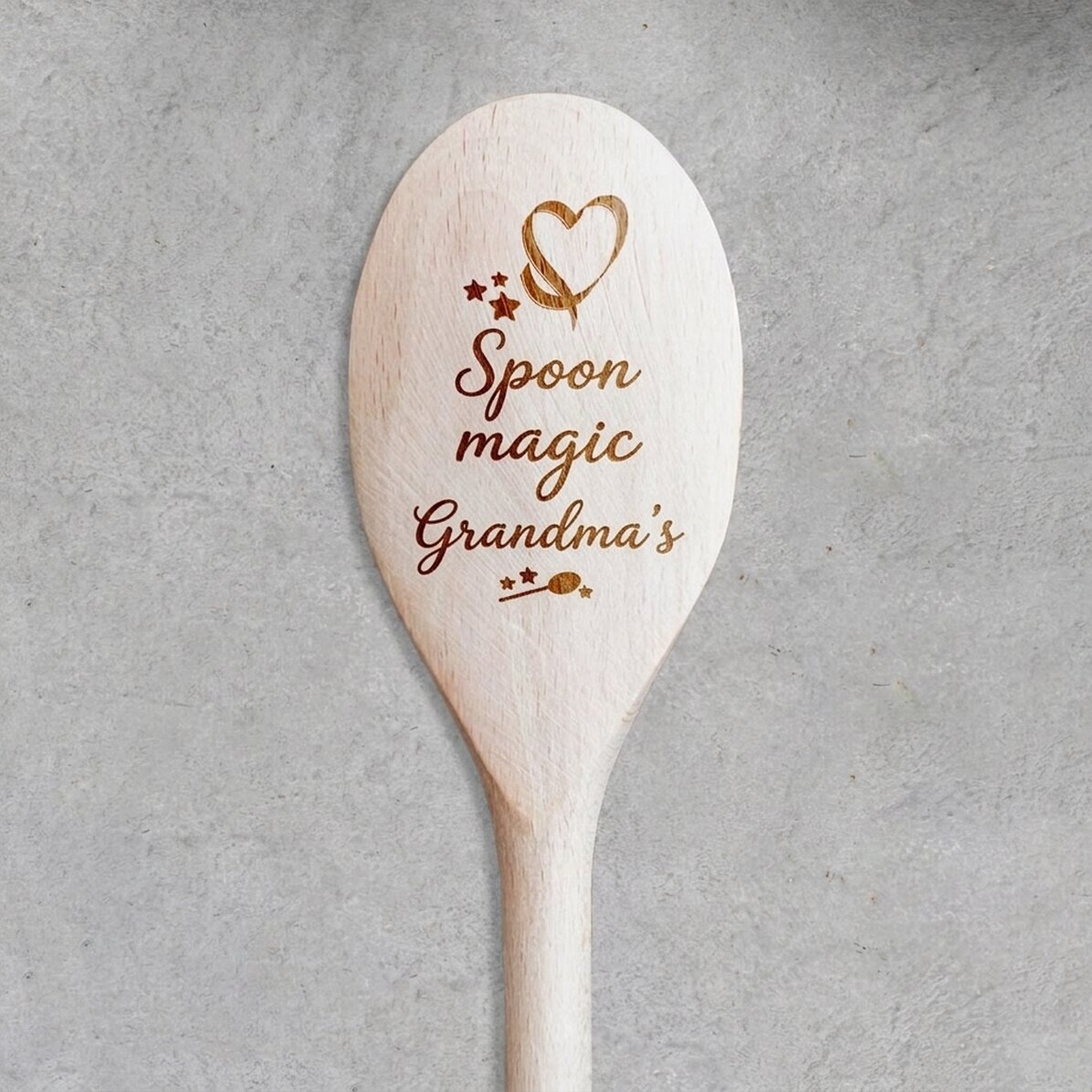 Cucchiaio di legno personalizzato - Il cucchiaio magico