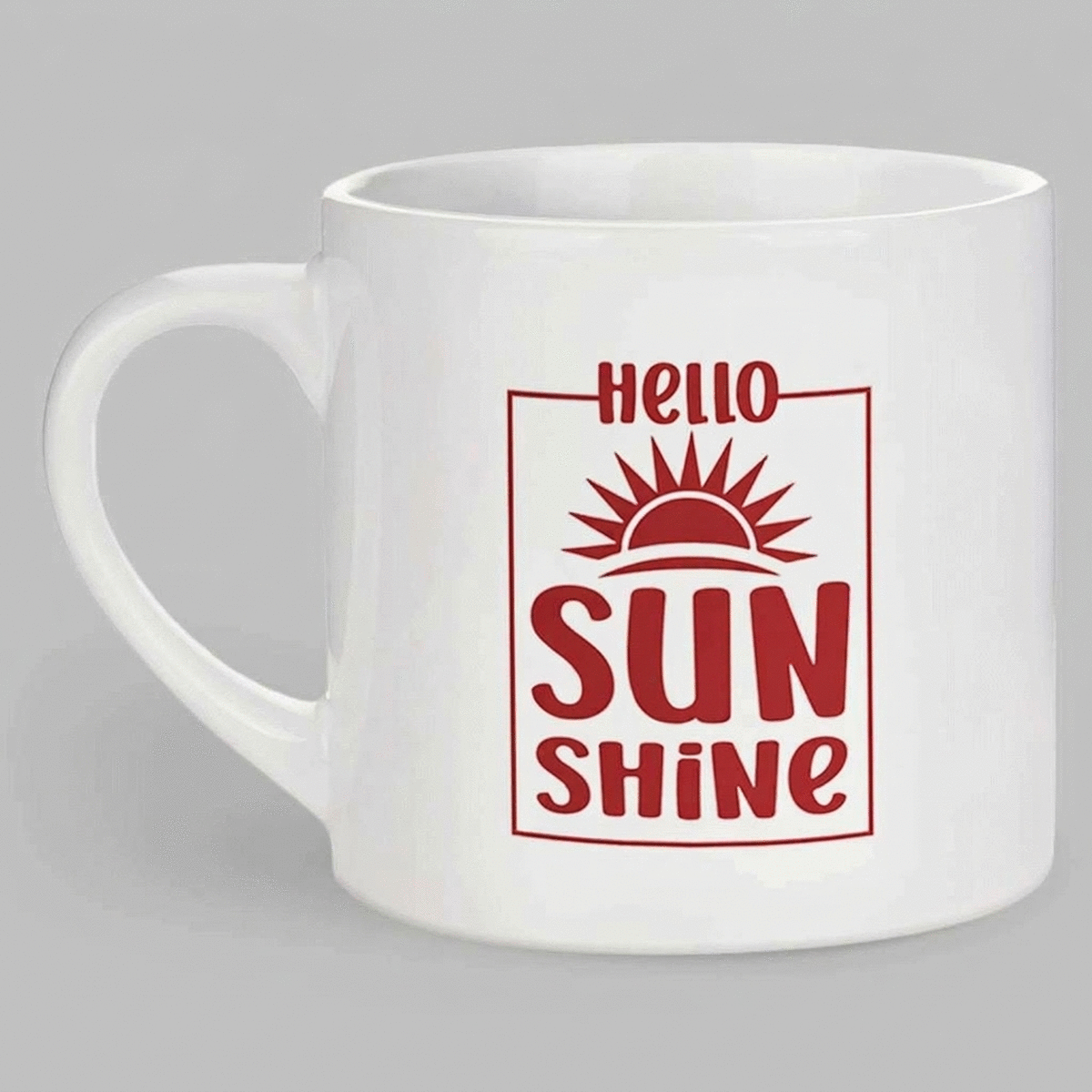 Tazza da caffè personalizzata con scritta - Sunshine