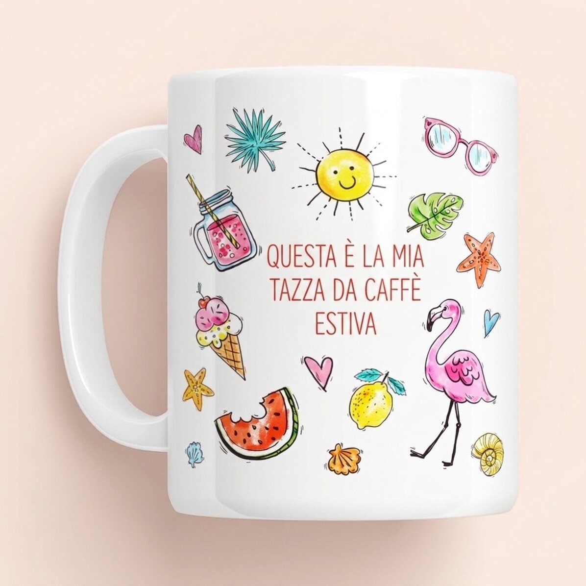 Tazza personalizzata con scritta - Summer mug