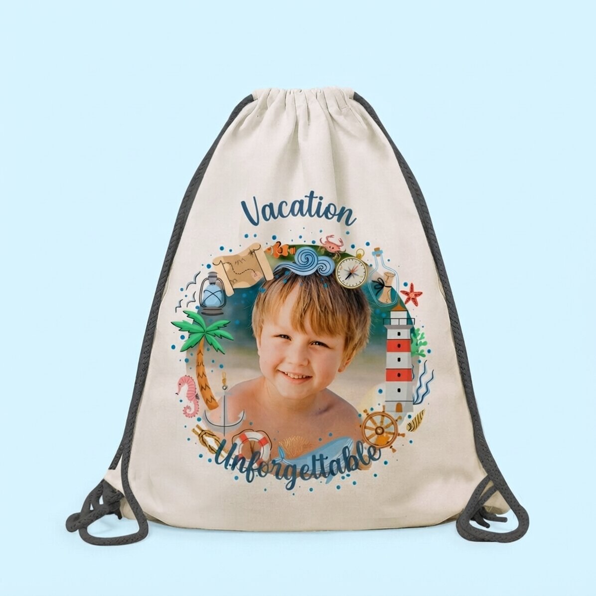 Zaino personalizzato con foto - Avventura