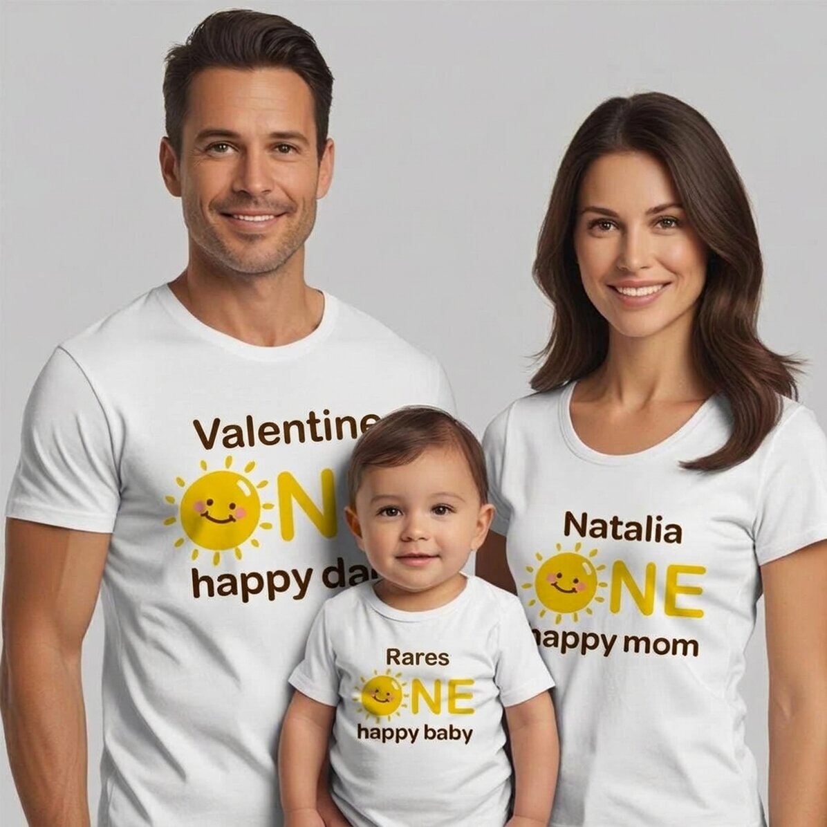 Maglietta in cotone personalizzata per bambini/adulti - One