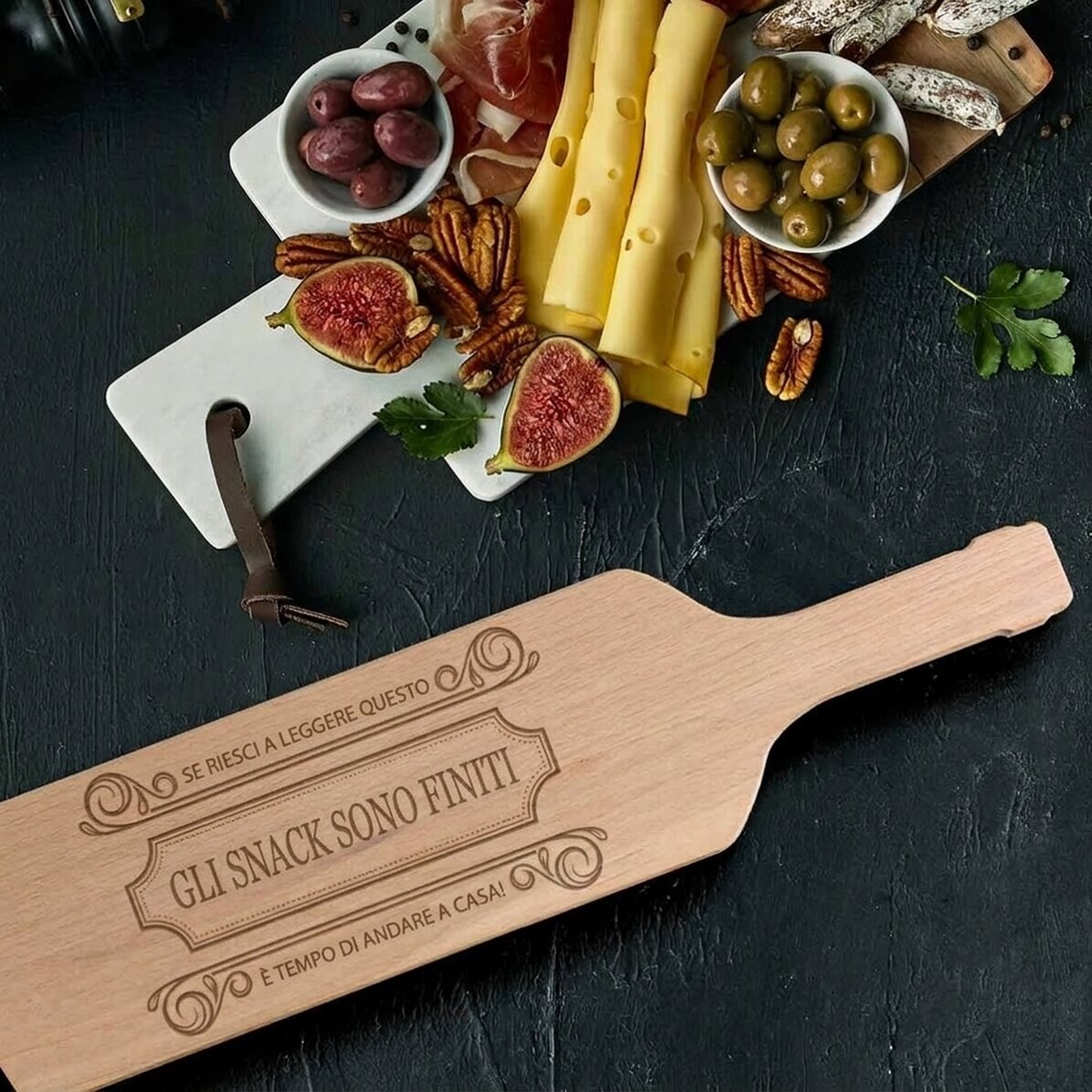 Tagliavaglia a forma di bottiglia personalizzato - Snack