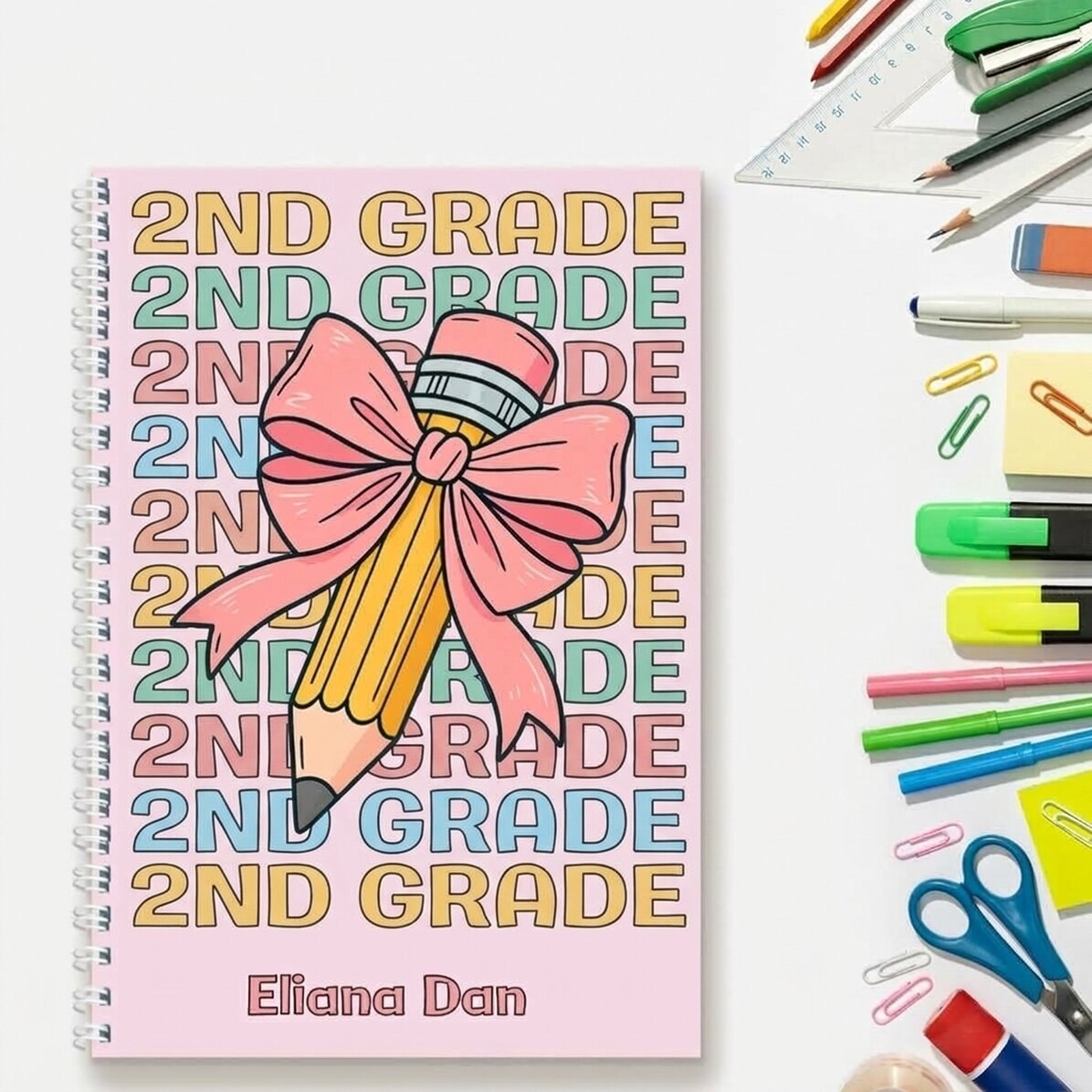 Taccuino personalizzato con scritta - Pretty pencil