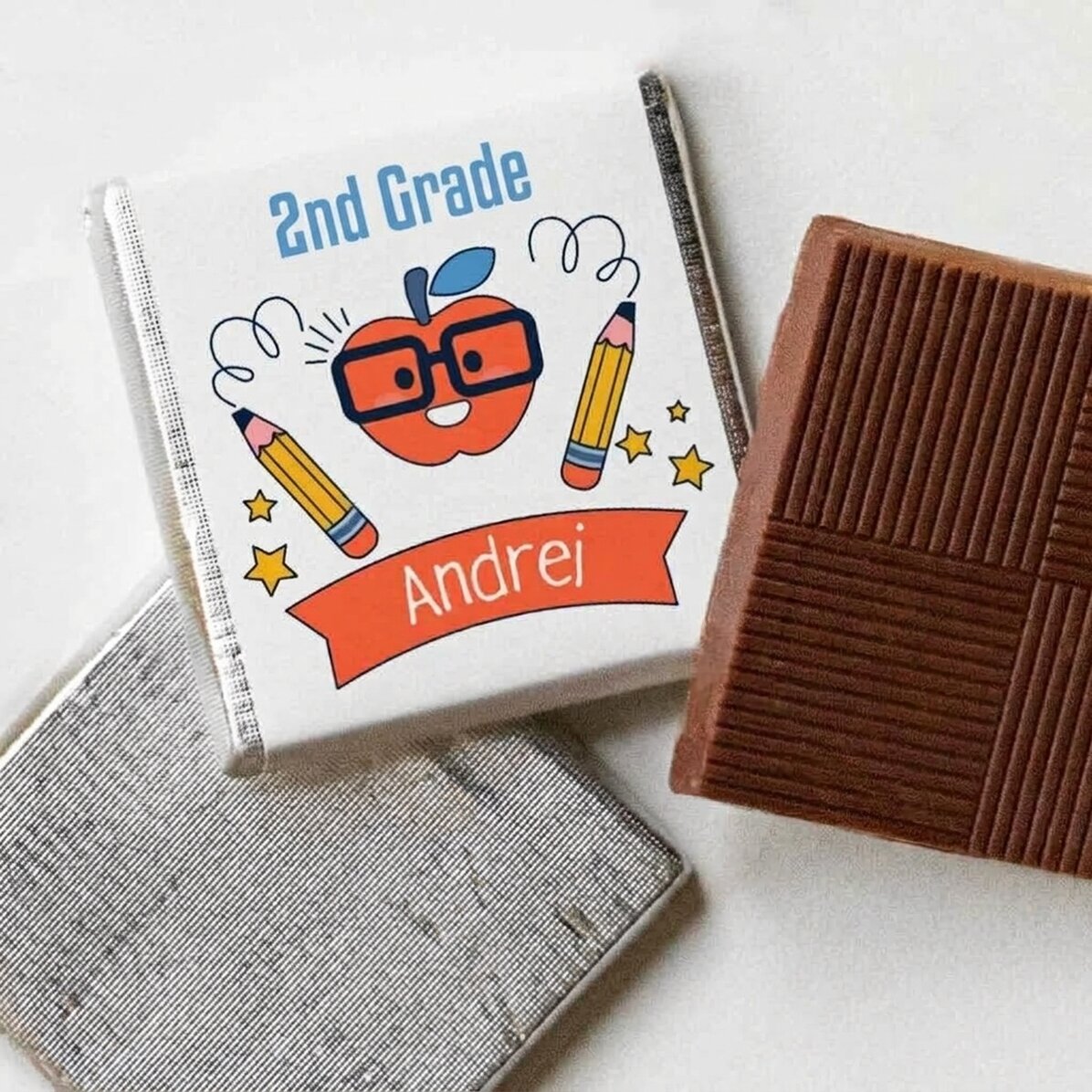 Mini cioccolatino personalizzato con scritta - Scuola