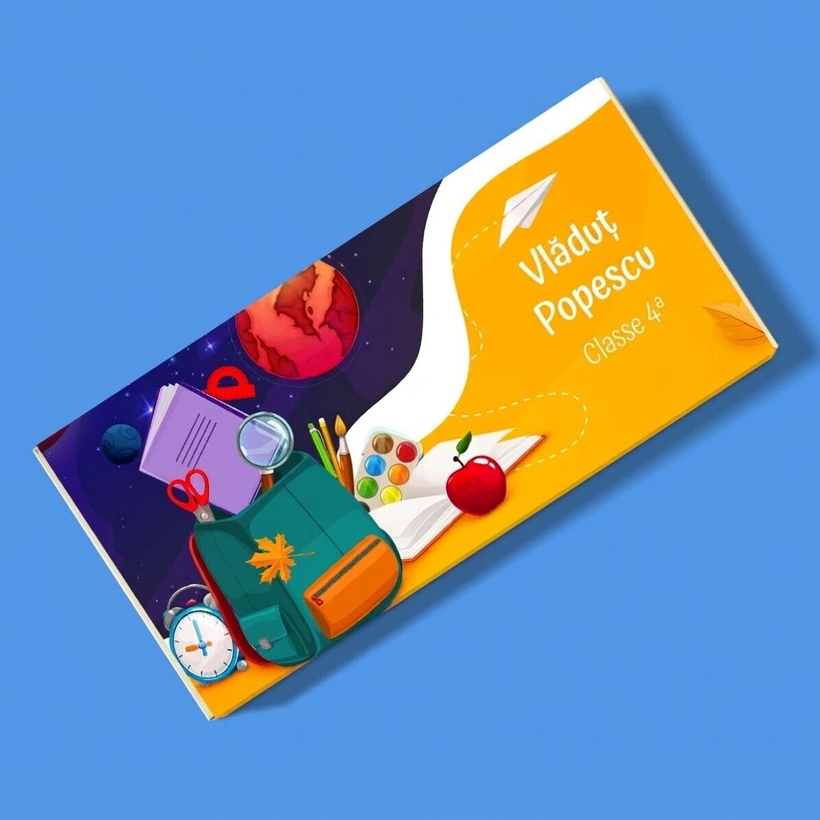 Cioccolato personalizzato con scritta - Nuovi orizzonti
