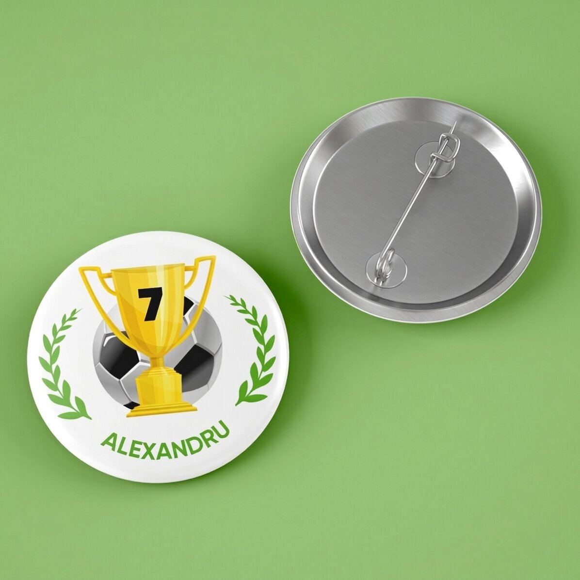 Spilla personalizzata con nome - Campione