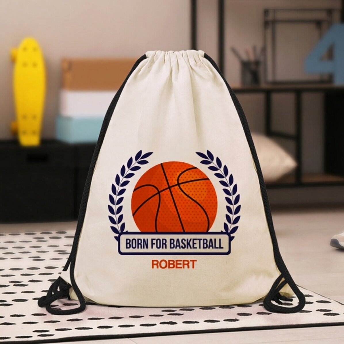 Zaino personalizzato con messaggio - Basket