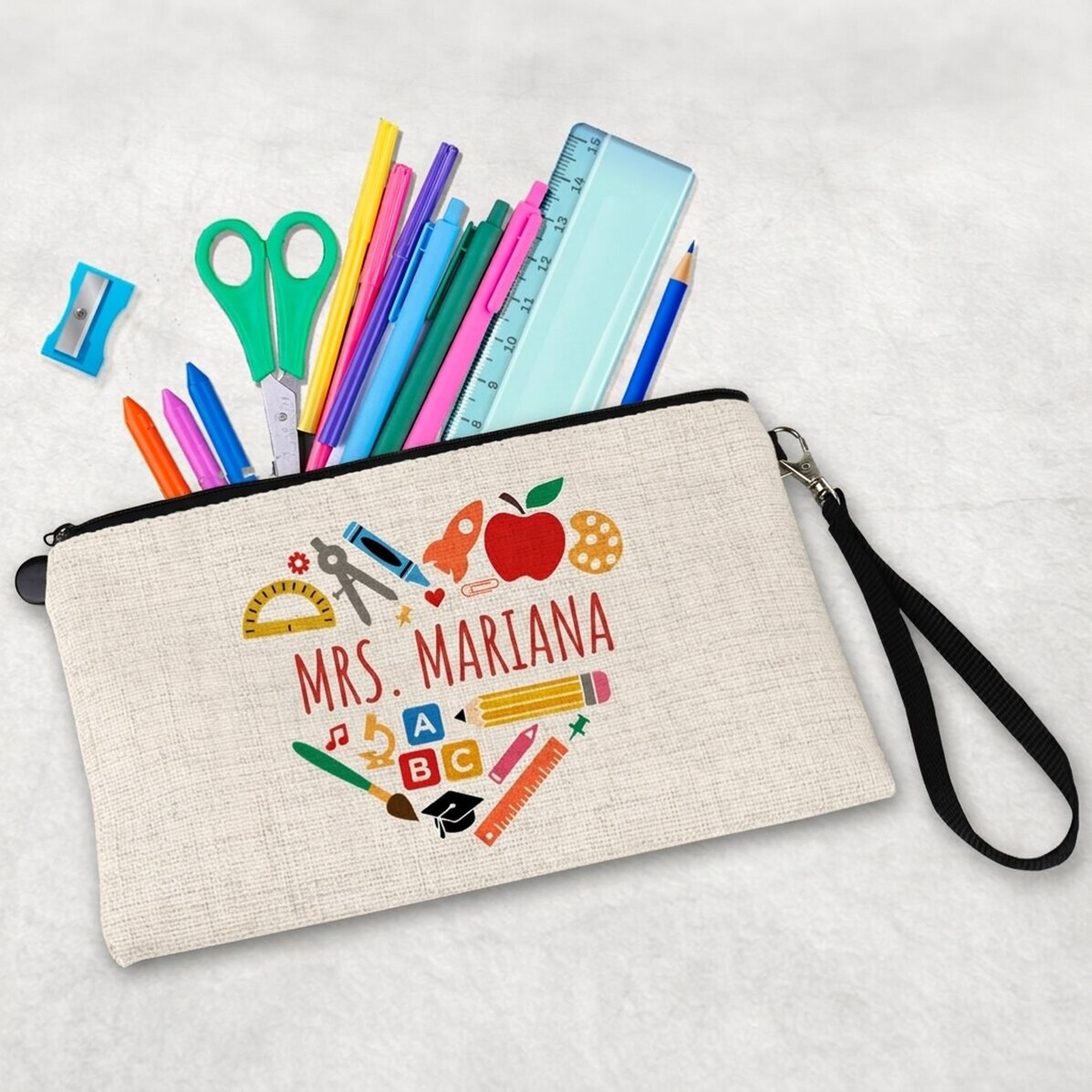 Kit per insegnanti personalizzato con testo - Heart