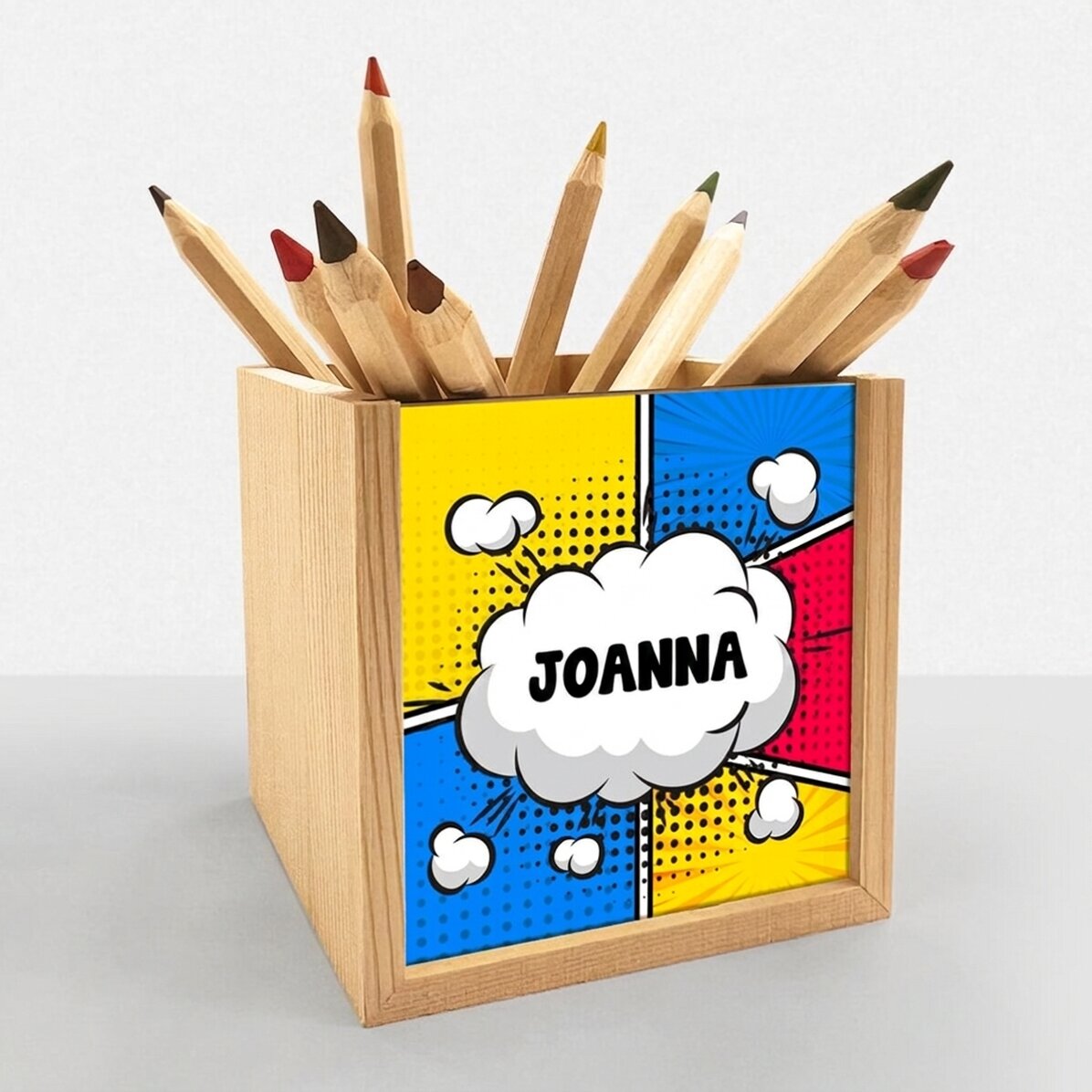 Portamatite personalizzato con nome - Fumetti