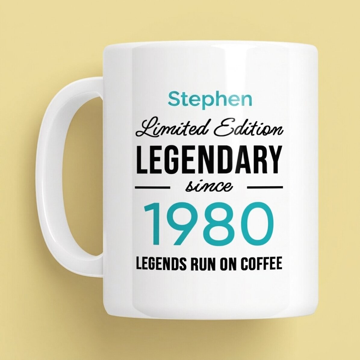 Tazza personalizzata con scritta - Legendary
