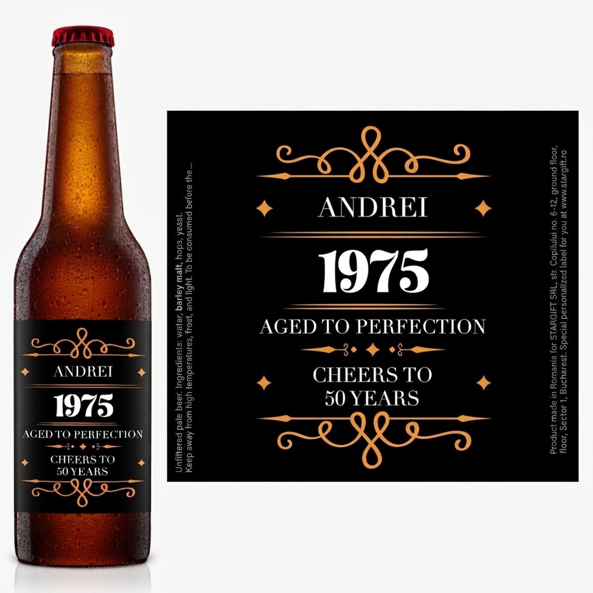 Birra personalizzata con scritta - Perfection