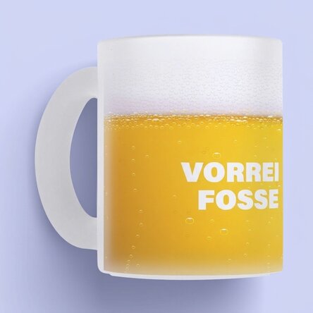 Tazza personalizzata con scritta - "I wish this was beer"