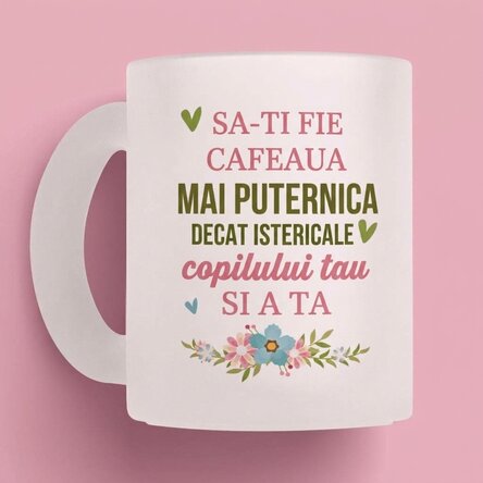 Tazza personalizzata con messaggio - Caffè