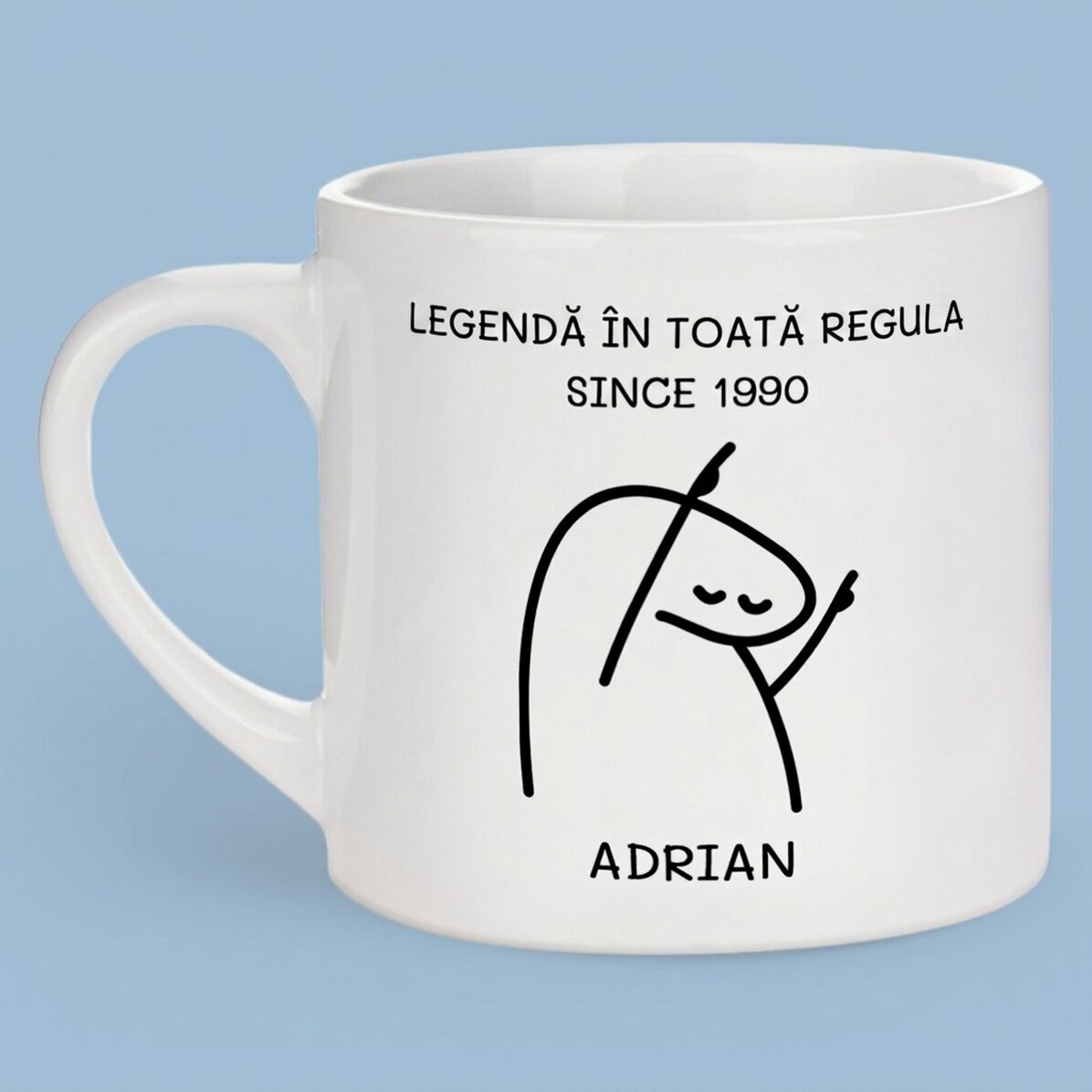 Tazza da caffè personalizzata con scritta - Legend