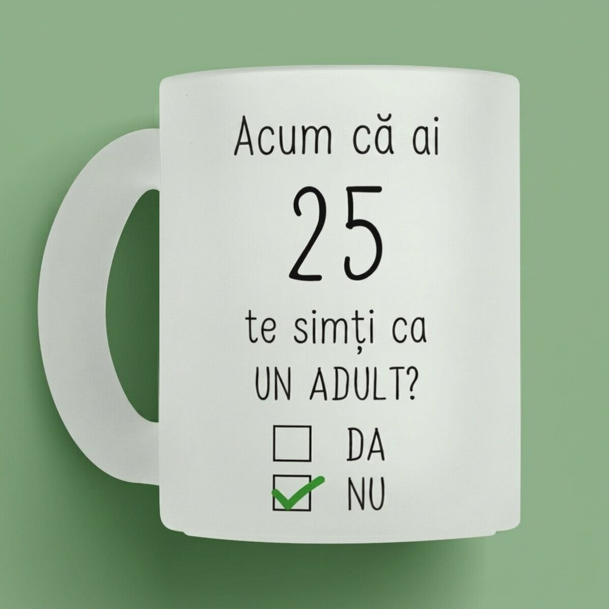 Tazza personalizzata con messaggio - Compleanno