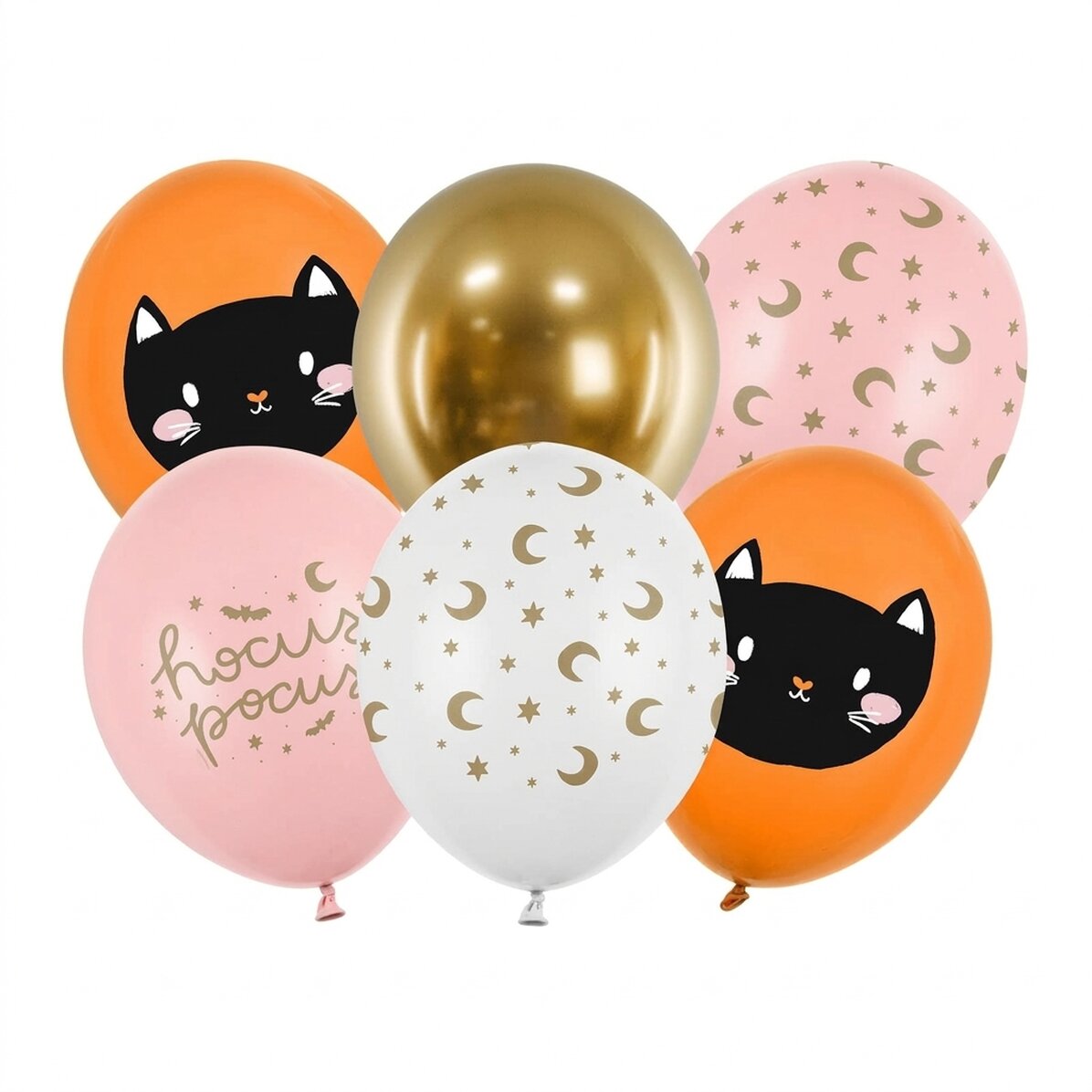 Set di 6 palloncini di Halloween - Hocus Pocus