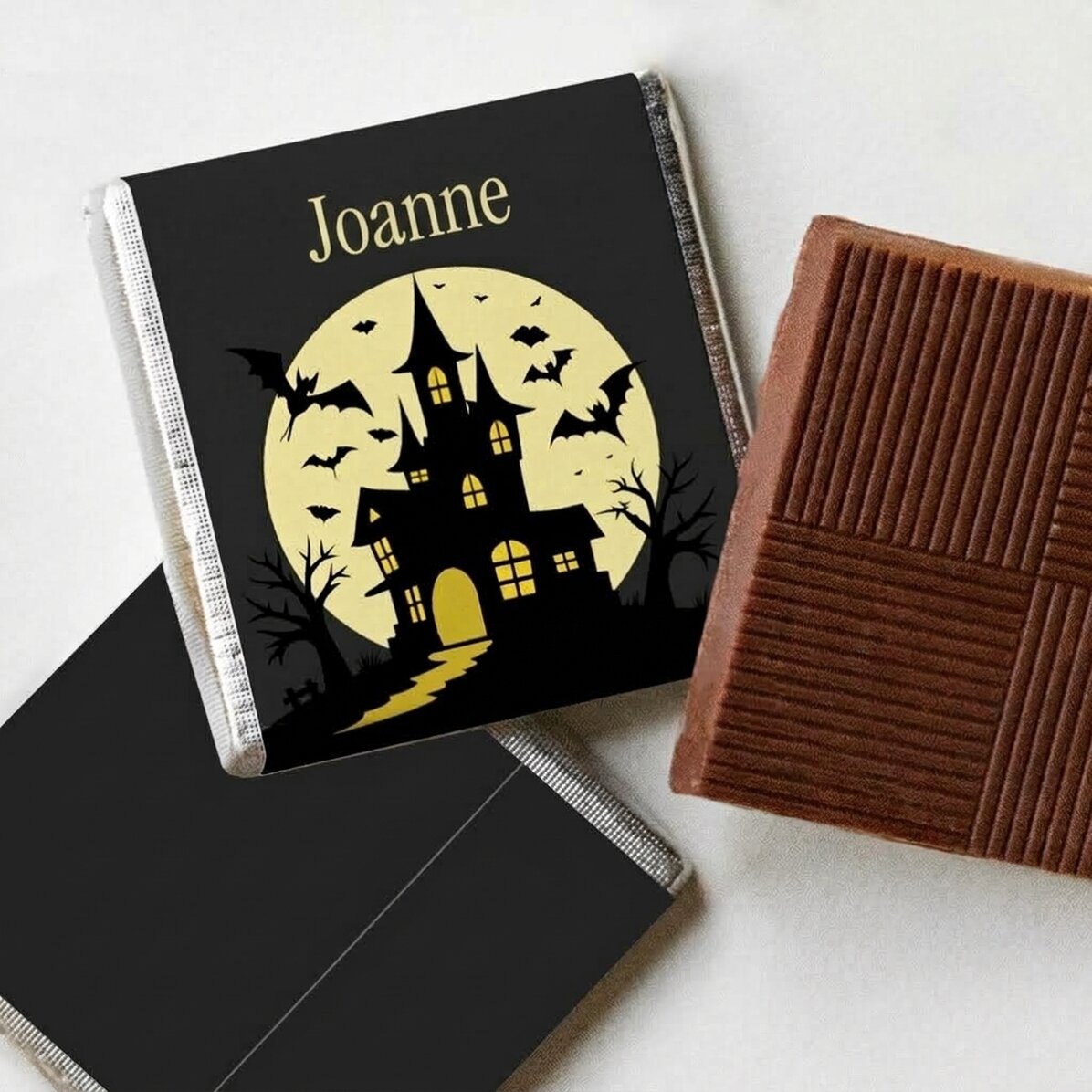 Mini cioccolatino personalizzato con scritta - Halloween