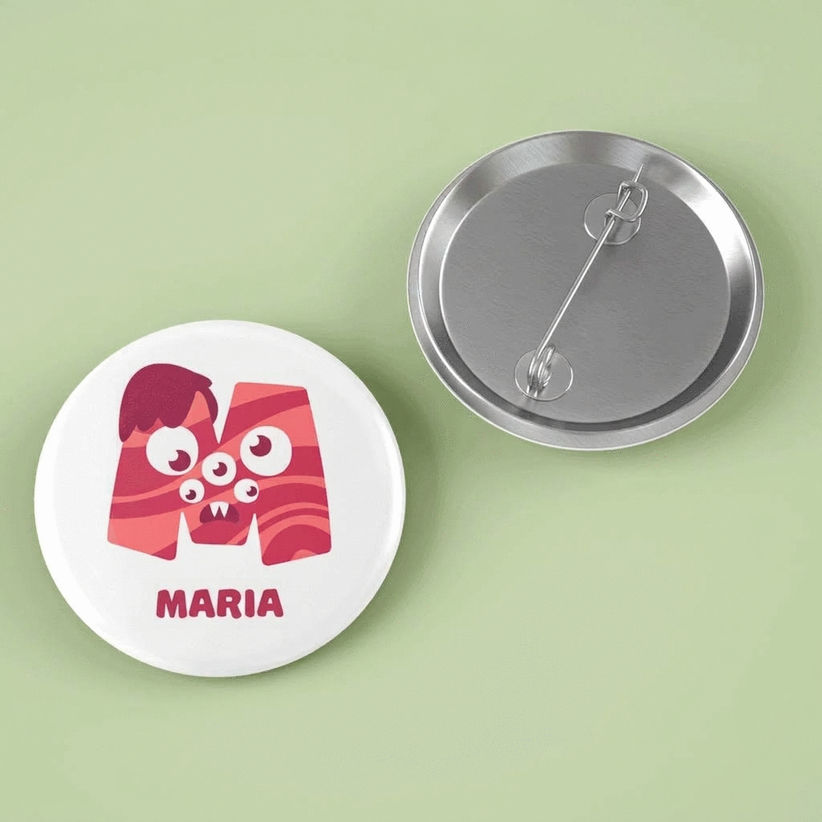 Distintivo personalizzato con nome - Monstrulet
