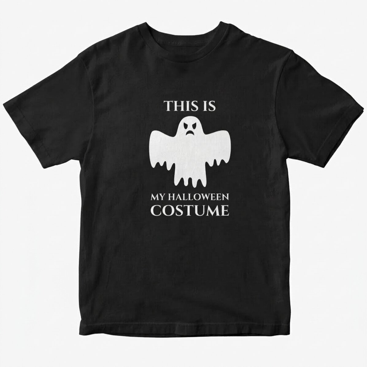 Maglietta in cotone personalizzata con scritta - Halloween