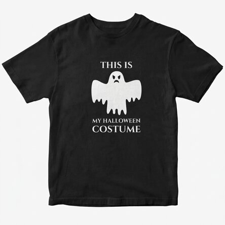 Maglietta in cotone personalizzata con scritta - Halloween