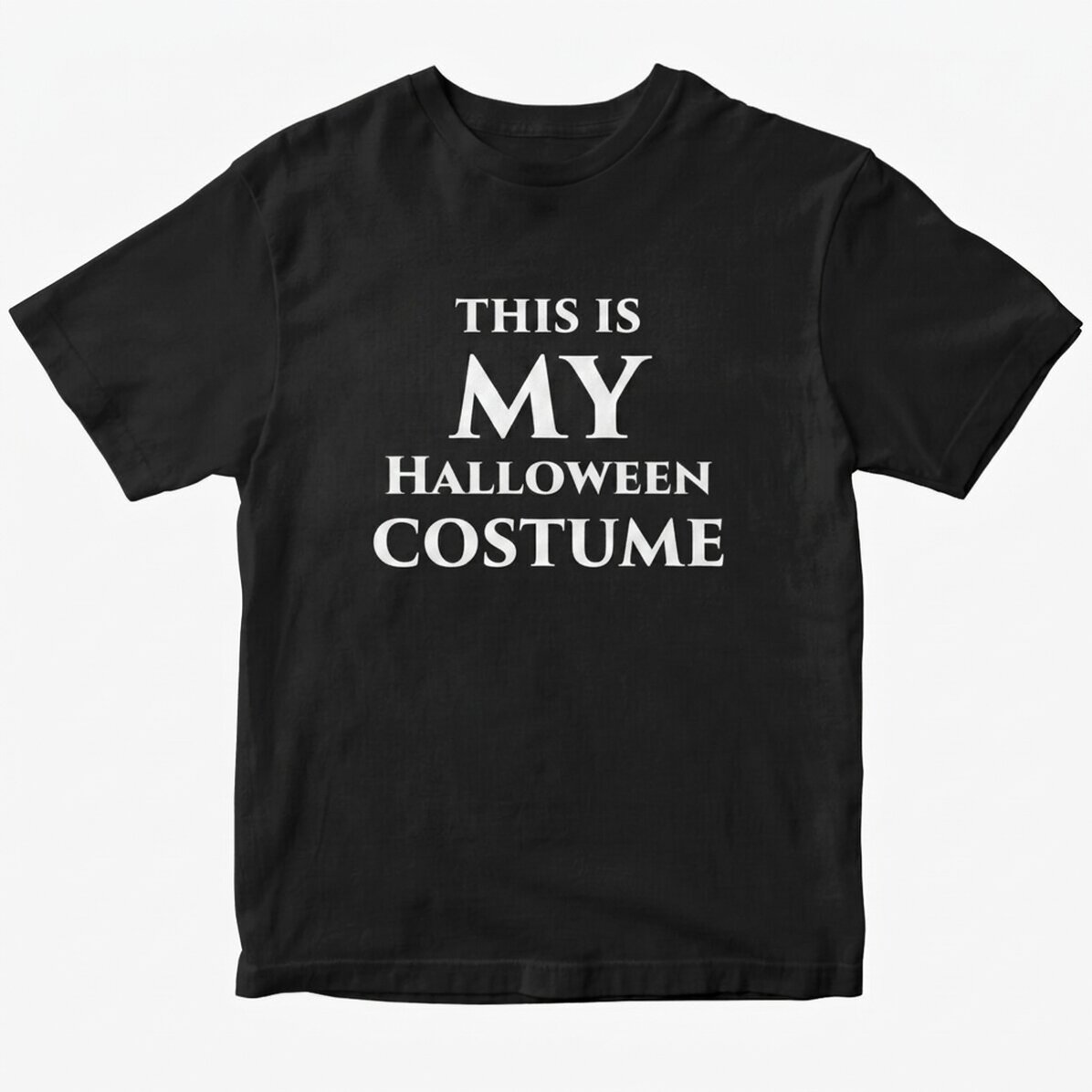 Maglietta in cotone personalizzata con scritta - Halloween