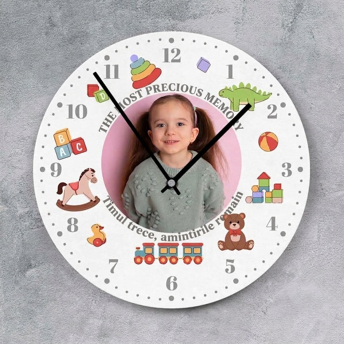 Orologio personalizzato con una foto - Ora de joaca