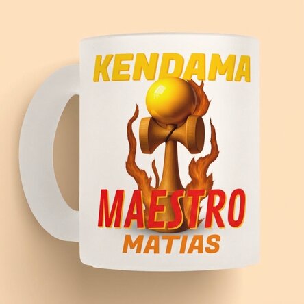 Tazza personalizzata con scritta - Kendama Master