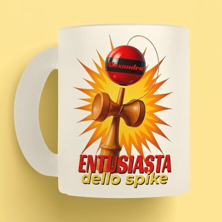 Tazza personalizzata con scritta - Spike Enthusiast