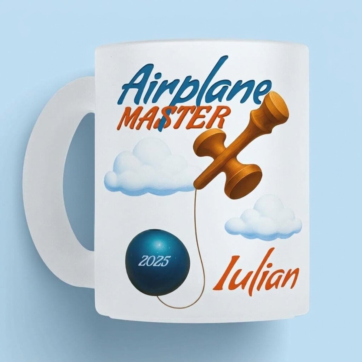Tazza personalizzata con scritta - Airplane Master