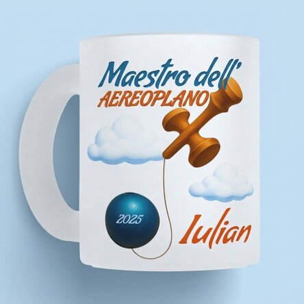 Tazza personalizzata con scritta - Airplane Master