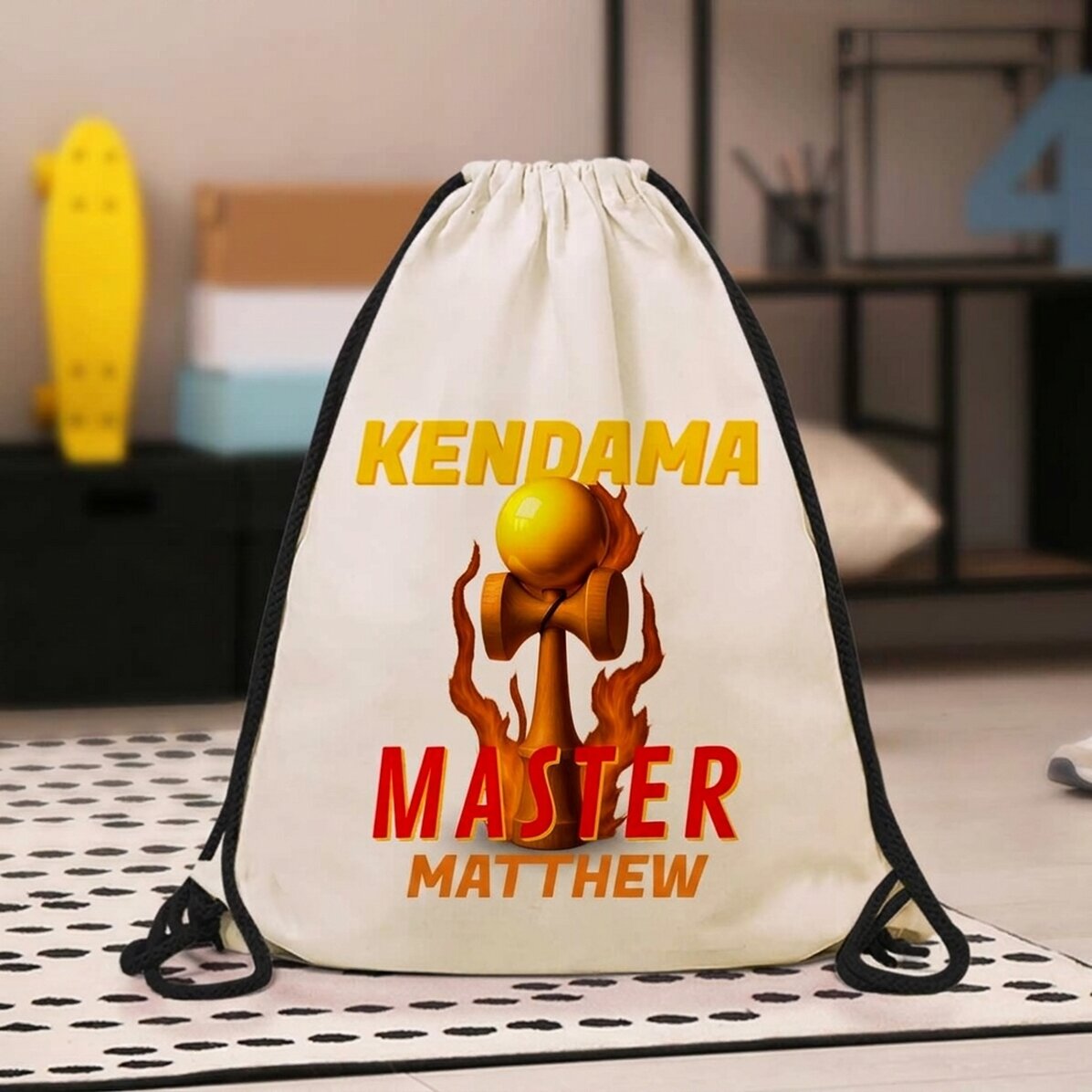 Zaino personalizzato con nome - Kendama Master