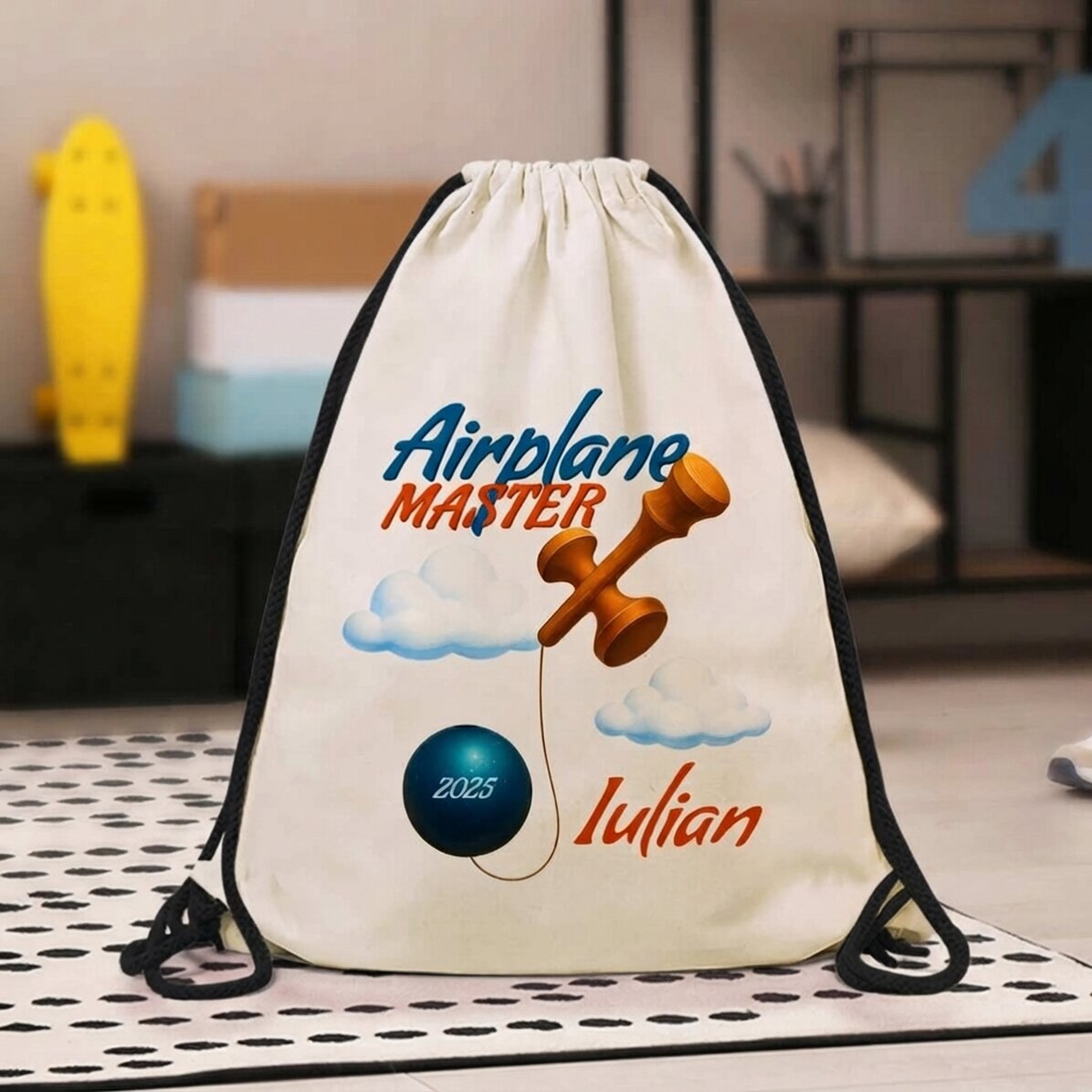Zaino personalizzato con nome - Airplane Master