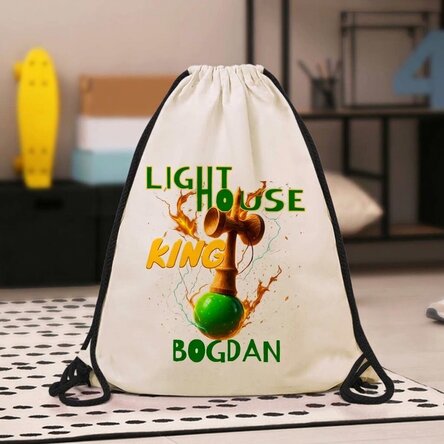 Zaino personalizzato con nome - Lighthouse King