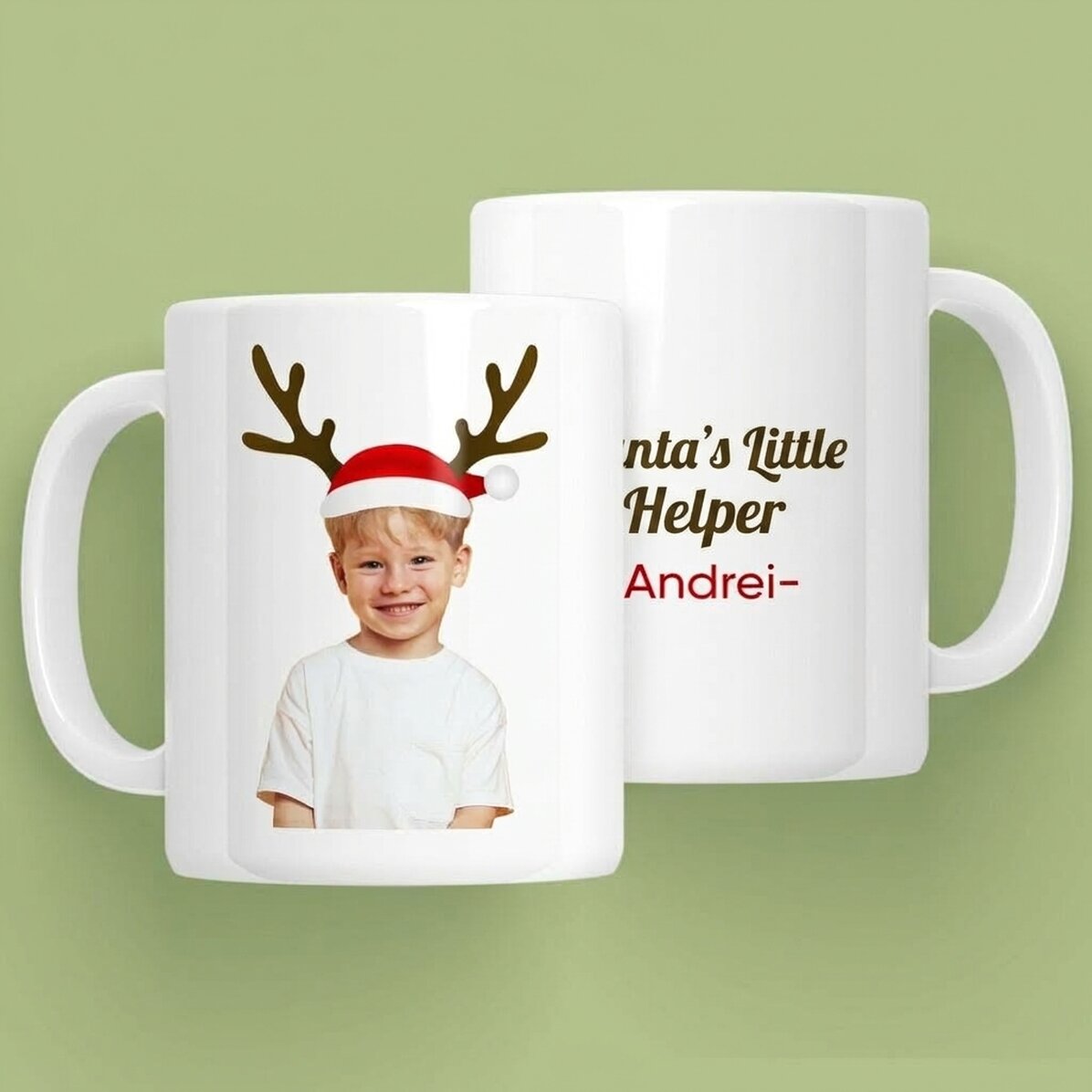 Tazza personalizzata con foto e messaggio - Ren