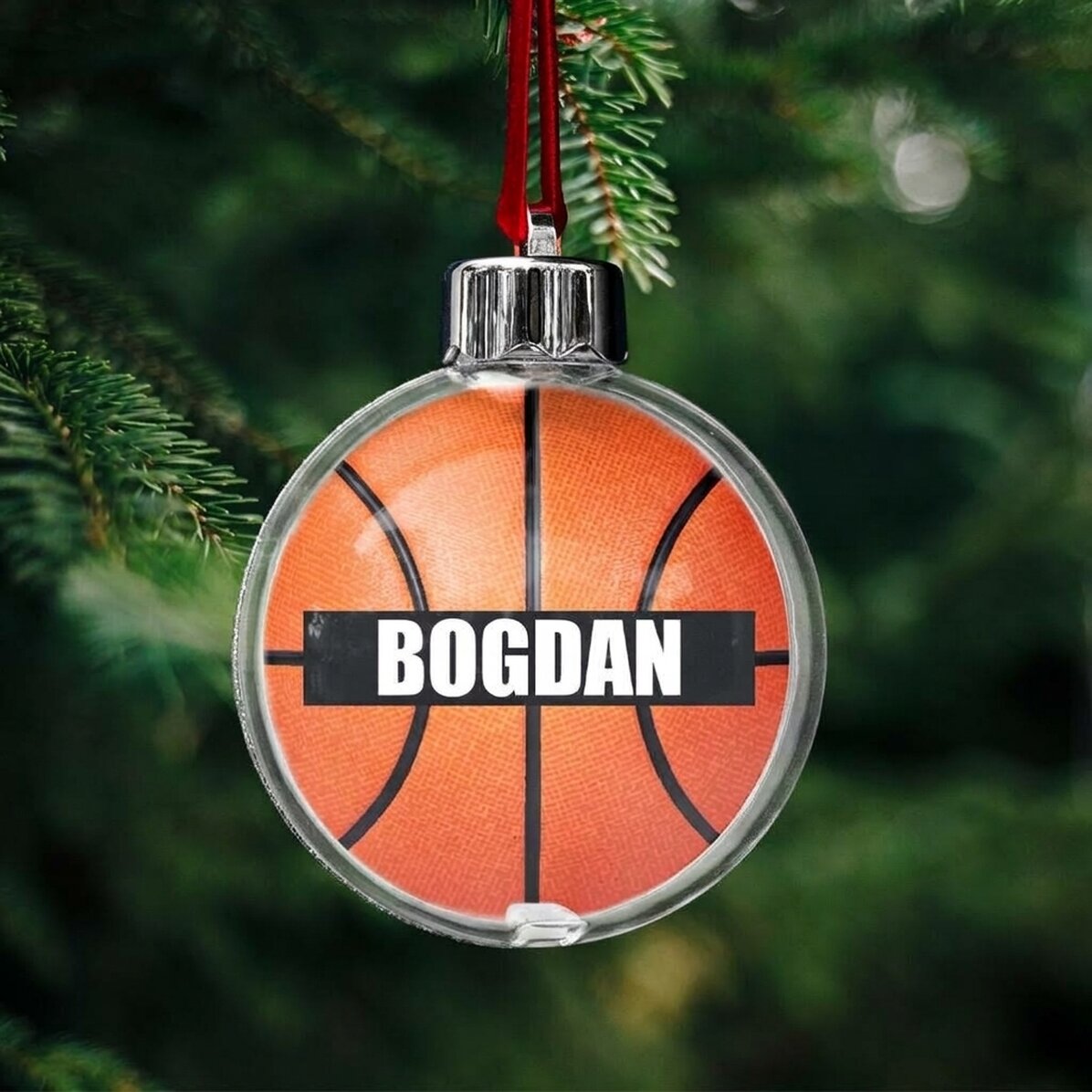 Globo personalizzato con nome - Pallacanestro