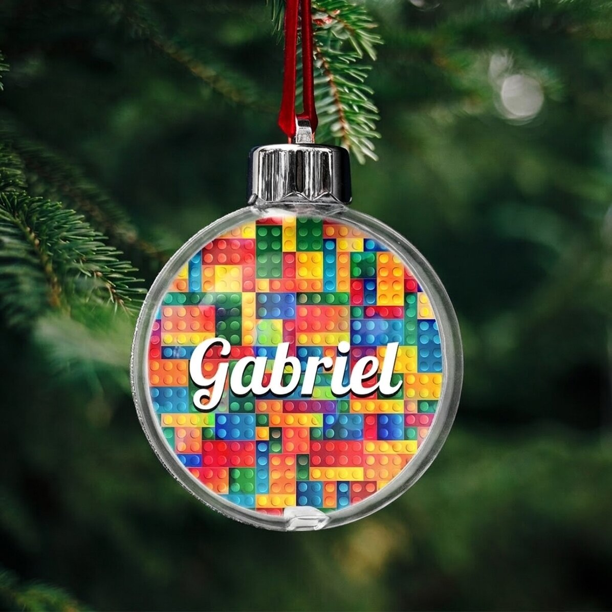 Globo personalizzato con nome - Lego