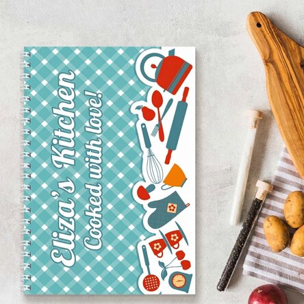 Notebook personalizzato con testo