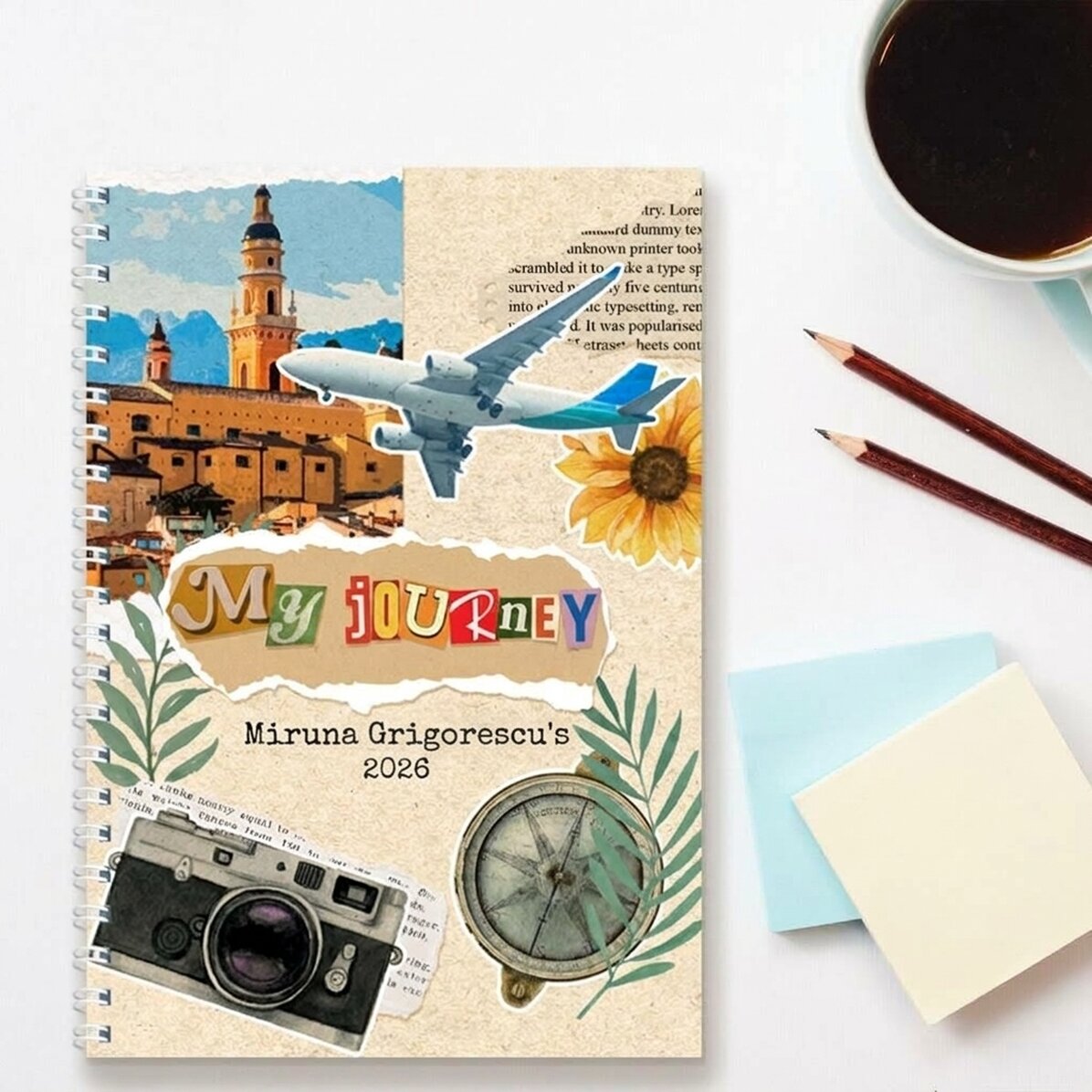 Taccuino personalizzato con testo - My Journal