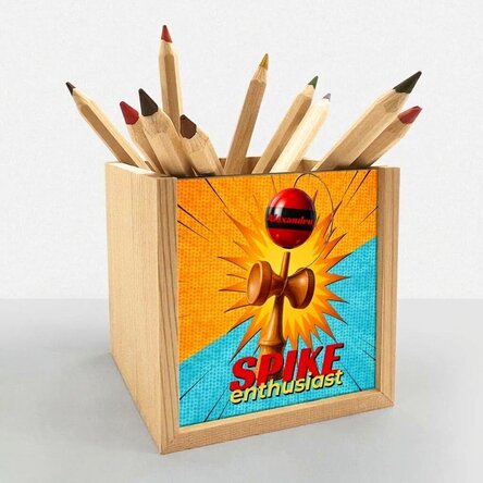 Portamatite personalizzato con scritta - Spike Enthusiast