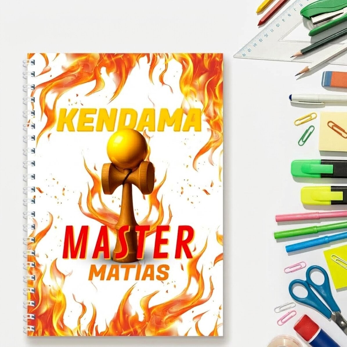 Quaderno personalizzato con testo - Kendama Master
