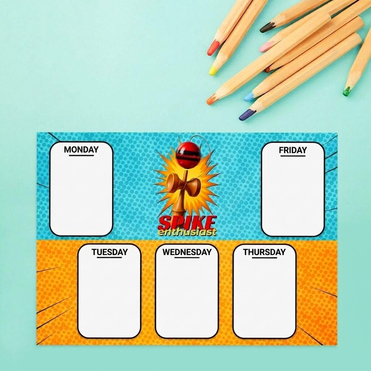 Orario personalizzato con testo - Spike Enthusiast