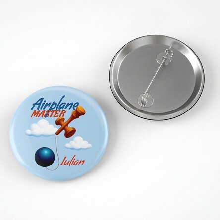 Spilla personalizzata con nome - Airplane Master
