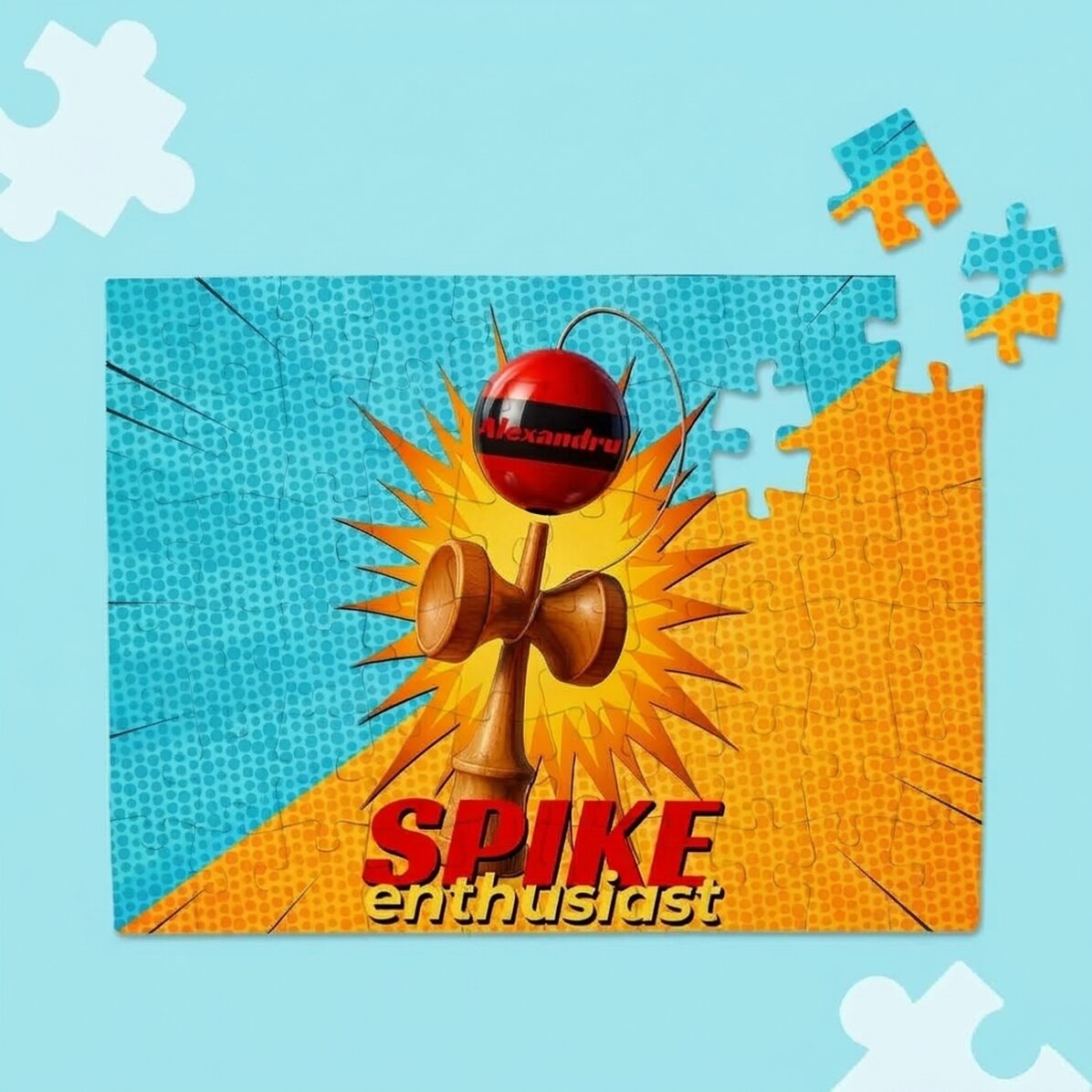 Puzzle personalizzato per bambini - Spike Enthusiast