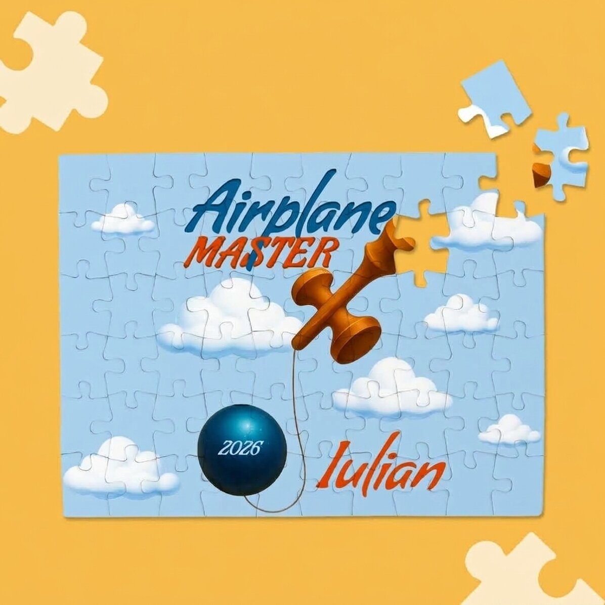 Puzzle personalizzato per bambini - Airplane Master